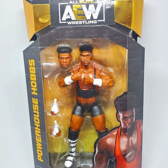 Powerhouse Hobbs | All Elite AEW WRESTLING | UNRIVALED COLLECTION - Picture 1 of 4